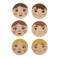Заготовка - личица, 30 броя